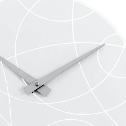 Wandklok Van Recyclebaar Gekleurd Plexiglas Met Decoratie - Odellem -Kortingswinkel voor woondecoratie orologio a muro in plexiglass colorato riciclabile con decoro odellem 1