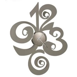 Moderne Ronde Design Wandklok In Ijzer 2 Maten - Drako -Kortingswinkel voor woondecoratie orologio a muro moderno design rotondeggiante in ferro 2 misure drako 5