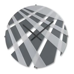 Ronde Wandklok Van Gekleurd Plexiglas En Geometrische Decoraties - Strioso 9 Ronde Wandklok Van Gekleurd Plexiglas En Geometrische Decoraties - Strioso -Kortingswinkel voor woondecoratie orologio a muro tondo in plexiglass colorato e decori geometrici strioso 3