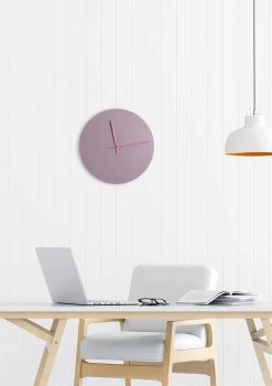 Ronde Houten Wandklok Gemaakt In Italië - Imalia 7 Ronde Houten Wandklok Gemaakt In Italië - Imalia -Kortingswinkel voor woondecoratie orologio a parete design rosa moderno e rotondo in legno made in italy imalia 2