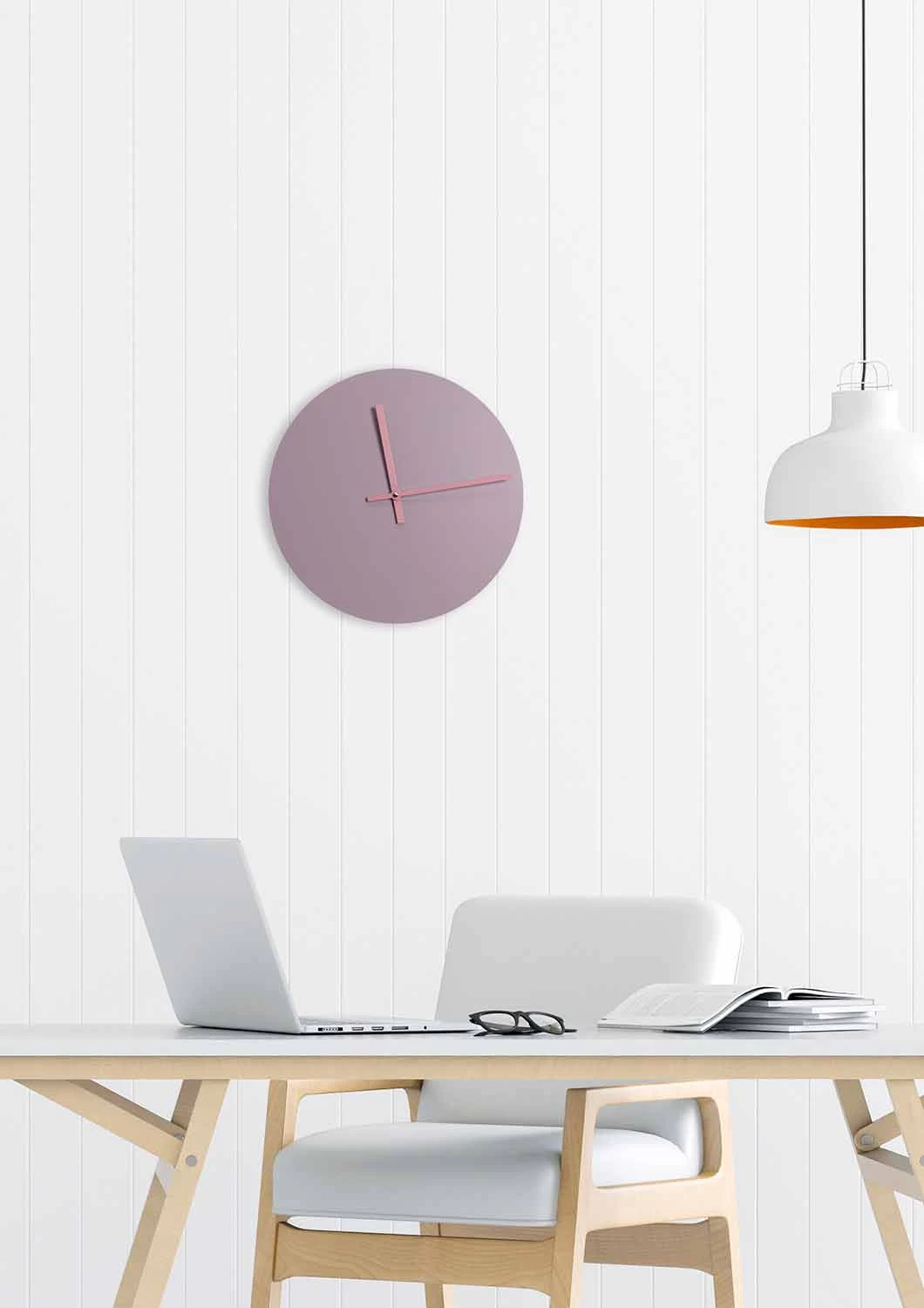 Ronde Houten Wandklok Gemaakt In Italië - Imalia 5 Ronde Houten Wandklok Gemaakt In Italië - Imalia - Afbeelding 3