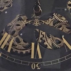 Vintage Design Wandklok In Stalen Vierkante Vorm Homemotion - Curzio -Kortingswinkel voor woondecoratie orologio a parete design vintage in acciaio forma quadrata homemotion curzio 2