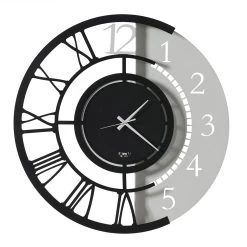 Moderne Ronde Design Ijzeren Wandklok Dubbele Nummering - Kassio 12 Moderne Ronde Design Ijzeren Wandklok Dubbele Nummering - Kassio -Kortingswinkel voor woondecoratie orologio a parete in ferro design tondo moderno doppia numerazione kassio 2