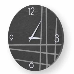 Gorle Houten Wandklok, Modern Design, Gemaakt In Italië -Kortingswinkel voor woondecoratie orologio a parete in legno gorle design moderno fatto in italia 1