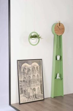 Design Slingeruurwerk Met Stalen Structuur Made In Italy - Pendolino -Kortingswinkel voor woondecoratie orologio a pendolo di design con struttura in acciaio made in italy pendolino 10