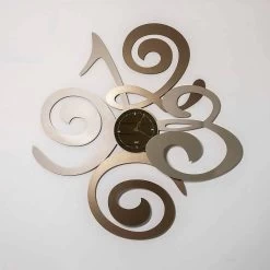 Kortingswinkel voor woondecoratie -Kortingswinkel voor woondecoratie orologio a specchio a parete di design moderno in ferro made italy fiordaliso 1