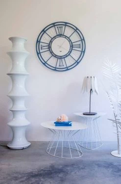 Moderne Ijzeren Wandklok Made In Italy - Classicone -Kortingswinkel voor woondecoratie orologio da cucina da parete moderno in ferro made in italy classicone 4