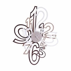 Modern Design Wandklok In Gekleurd Ijzer Made In Italy - Mimmo -Kortingswinkel voor woondecoratie orologio da muro di design moderno in ferro colorato made in italy mimmo 3