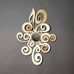 Modern Design Ijzeren Wandklok Made In Italy - Noel -Kortingswinkel voor woondecoratie orologio da muro di design moderno in ferro made in italy noel 2