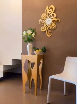 Modern Design Ijzeren Wandklok Made In Italy - Noel -Kortingswinkel voor woondecoratie orologio da muro di design moderno in ferro made in italy noel 7