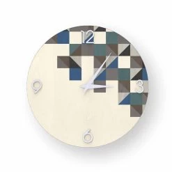 Wandklok Gemaakt In Italië Van Modern Peia-design, Gemaakt Van Hout -Kortingswinkel voor woondecoratie orologio da muro made in italy di design peia in legno