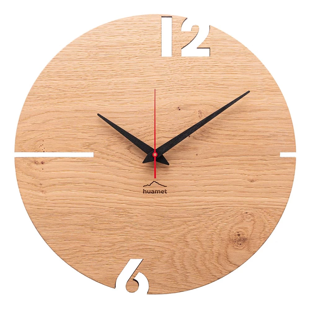 Ronde Wandklok In Eiken, Dennen Of Walnotenhout Gemaakt In Italië - Bethel 7 Ronde Wandklok In Eiken, Dennen Of Walnotenhout Gemaakt In Italië - Bethel - Afbeelding 5