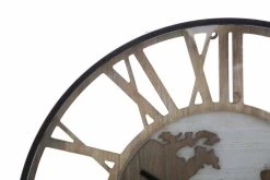 Ronde Wandklok Diameter 60 Cm Modern In IJzer En MDF -Kortingswinkel voor woondecoratie orologio da muro tondo diametro 60 cm moderno in ferro e mdf arnela 1