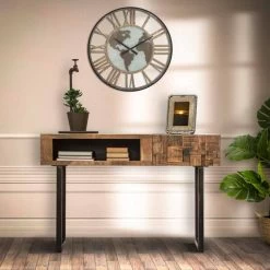 Ronde Wandklok Diameter 60 Cm Modern In IJzer En MDF -Kortingswinkel voor woondecoratie orologio da muro tondo diametro 60 cm moderno in ferro e mdf arnela 5