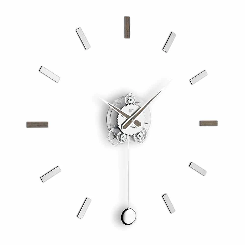 Baba Pendulum Wall Clock, Made In Italy, Verkrijgbaar In Verschillende Kleuren 5 Baba Pendulum Wall Clock, Made In Italy, Verkrijgbaar In Verschillende Kleuren - Afbeelding 3