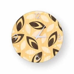 Filago Houten Wandklok Gemaakt In Italië -Kortingswinkel voor woondecoratie orologio da parete colorato filago in legno made in italy 2