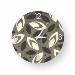 Filago Houten Wandklok Gemaakt In Italië -Kortingswinkel voor woondecoratie orologio da parete colorato filago in legno made in italy