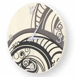 Adro Abstracte Wandklok Gemaakt Van Hout, Gemaakt In Italië -Kortingswinkel voor woondecoratie orologio da parete design astratto adro in legno made in italy 1