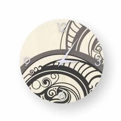 Adro Abstracte Wandklok Gemaakt Van Hout, Gemaakt In Italië -Kortingswinkel voor woondecoratie orologio da parete design astratto adro in legno made in italy