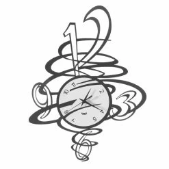 Elegante En Moderne Ijzeren Wandklok Gemaakt In Italië - Mikele -Kortingswinkel voor woondecoratie orologio da parete design elegante e moderno in ferro made in italy mikele 4