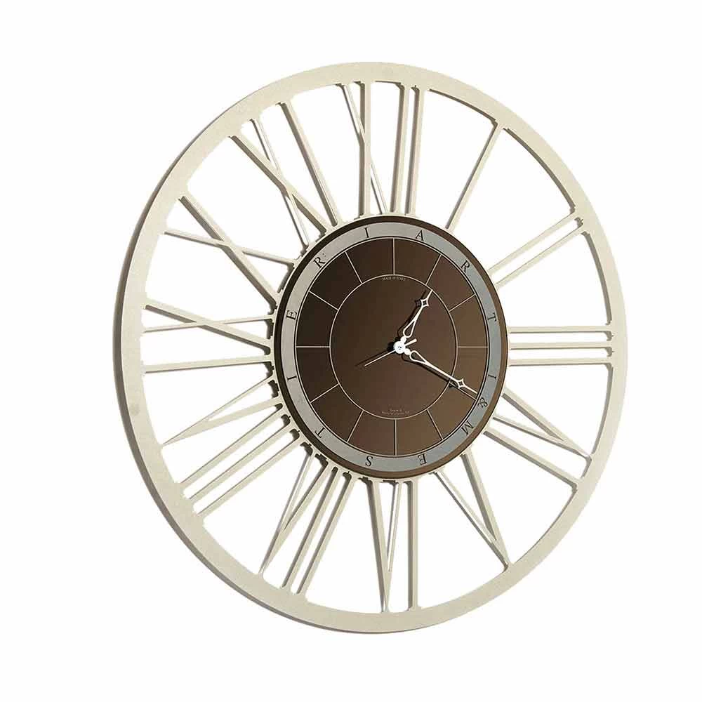 Modern Design Ijzeren Spiegel Wandklok Made In Italy - Gioele 7 Modern Design Ijzeren Spiegel Wandklok Made In Italy - Gioele - Afbeelding 5