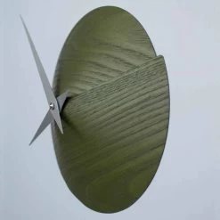 Ronde Wandklok Diameter 19,5 Cm In Hout Made In Italy - Cratere -Kortingswinkel voor woondecoratie orologio da parete di design o 19 5 cmin legno naturale made in italy cratere 7