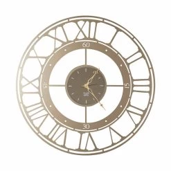 Klassieke Wandklok In Gekleurd Ijzer Made In Italy - Kleur -Kortingswinkel voor woondecoratie orologio da parete di stile classico in ferro colorato made in italy colore 2