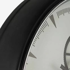 Wandklok Diameter 50 Cm In Staal En Glas Homemotion - Severio -Kortingswinkel voor woondecoratie orologio da parete diametro 50 cm in acciaio e vetro homemotion severio 3