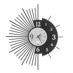 IJzeren Wandklok Elegant Ontwerp Gemaakt In Italië - Aneto