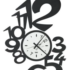 Grote Design Ijzeren Wandklok Met Externe Nummers - Aquarius -Kortingswinkel voor woondecoratie orologio da parete in ferro design grande con numeri esterni acquarius 3