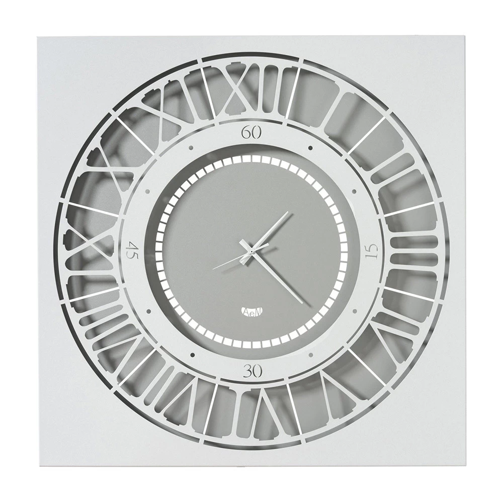 Moderne Design Ijzeren Wandklok Gemaakt In Italië - Sagitto 5 Moderne Design Ijzeren Wandklok Gemaakt In Italië - Sagitto - Afbeelding 3