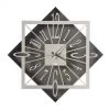 Gekleurde Geometrische Vierkante Design Ijzeren Wandklok - Eridano -Kortingswinkel voor woondecoratie orologio da parete in ferro design quadrato geometrico colorato eridano