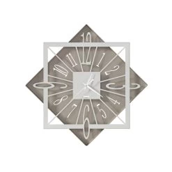 Gekleurde Geometrische Vierkante Design Ijzeren Wandklok - Eridano 20 Gekleurde Geometrische Vierkante Design Ijzeren Wandklok - Eridano -Kortingswinkel voor woondecoratie orologio da parete in ferro design quadrato geometrico colorato eridano 8