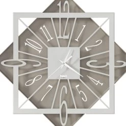 Gekleurde Geometrische Vierkante Design Ijzeren Wandklok - Eridano 21 Gekleurde Geometrische Vierkante Design Ijzeren Wandklok - Eridano -Kortingswinkel voor woondecoratie orologio da parete in ferro design quadrato geometrico colorato eridano 9