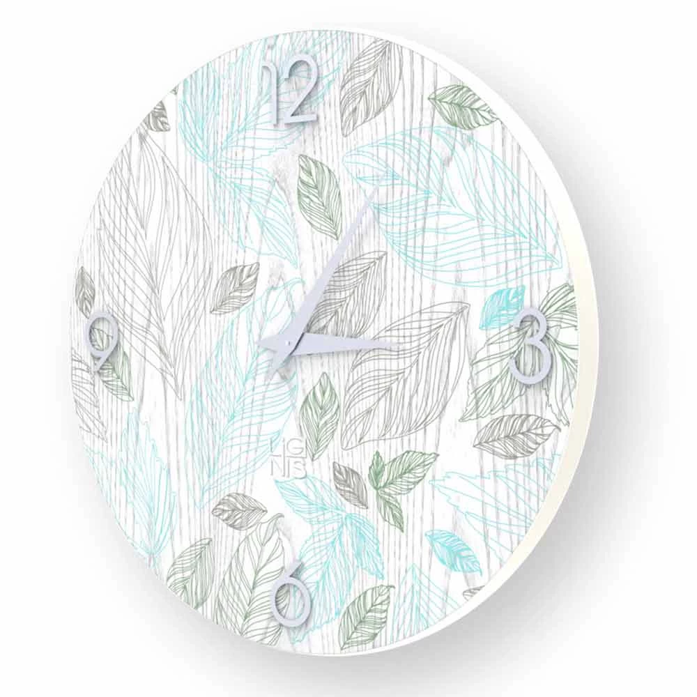 Houten Wandklok Met Modern Design Veroli, Made In Italy 8 Houten Wandklok Met Modern Design Veroli, Made In Italy - Afbeelding 6