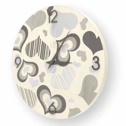 Wandklok In Cles Design Hout, Gemaakt In Italië -Kortingswinkel voor woondecoratie orologio da parete in legno di design cles made in italy 1