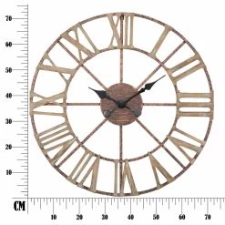 Moderne Wandklok Diameter 71,5 Cm In Ijzer En MDF - Carcans -Kortingswinkel voor woondecoratie orologio da parete moderno diametro 71 5 cm in ferro e mdf carcans 6