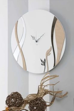 Moderne En Ronde Wandklok Met Gedecoreerd Houtdesign - Harmony 9 Moderne En Ronde Wandklok Met Gedecoreerd Houtdesign - Harmony -Kortingswinkel voor woondecoratie orologio da parete moderno e rotondo dal design in legno decorato armonio 3