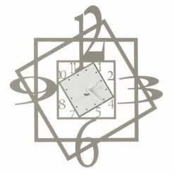 Moderne Ijzeren Wandklok Geometrisch Ontwerp Gemaakt In Italië - Procida 9 Moderne Ijzeren Wandklok Geometrisch Ontwerp Gemaakt In Italië - Procida -Kortingswinkel voor woondecoratie orologio da parete moderno in ferro design geometrico made in italy procida 2