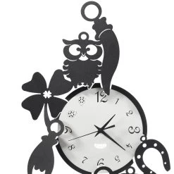 Ronde Design Ijzeren Wandklok Met Fortuna Decoraties - Tibio 11 Ronde Design Ijzeren Wandklok Met Fortuna Decoraties - Tibio -Kortingswinkel voor woondecoratie orologio da parete rotondo in ferro design con decori fortuna tibio 3