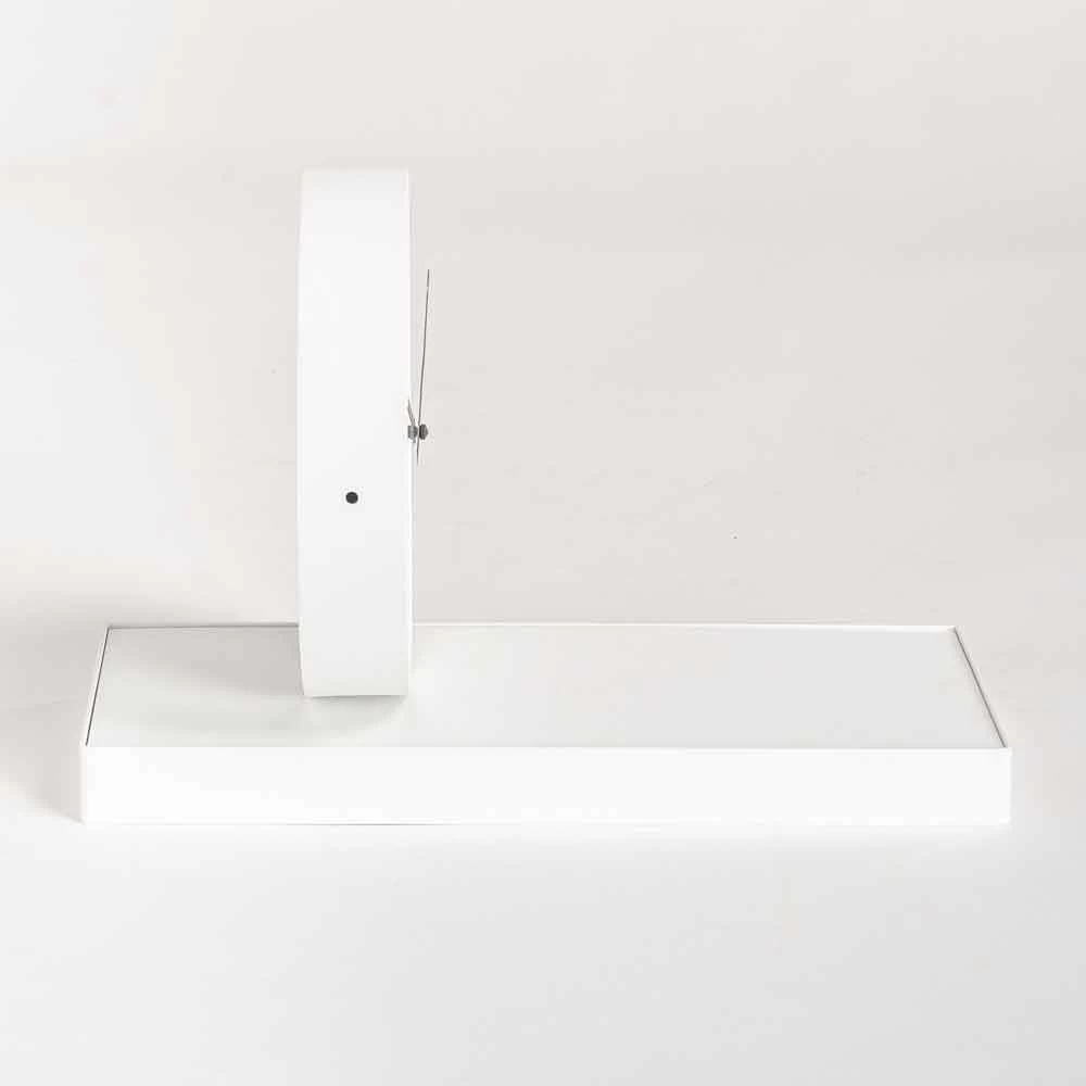 Draaibare Tafelklok Met Stalen Spiegel Made In Italy - Verdienstelijk 14 Draaibare Tafelklok Met Stalen Spiegel Made In Italy - Verdienstelijk - Afbeelding 12