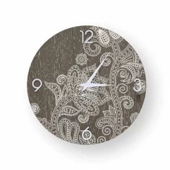 Ronde Wandklok In Hout, Modern Design, Meolo, Made In Italy -Kortingswinkel voor woondecoratie orologio di design da parete in legno meolo made in italy 2