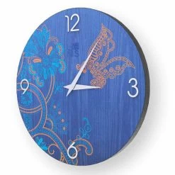 Wandklok Gemaakt Van Ton Hout, Modern Design, Gemaakt In Italië -Kortingswinkel voor woondecoratie orologio in legno ton a parete di design moderno 5