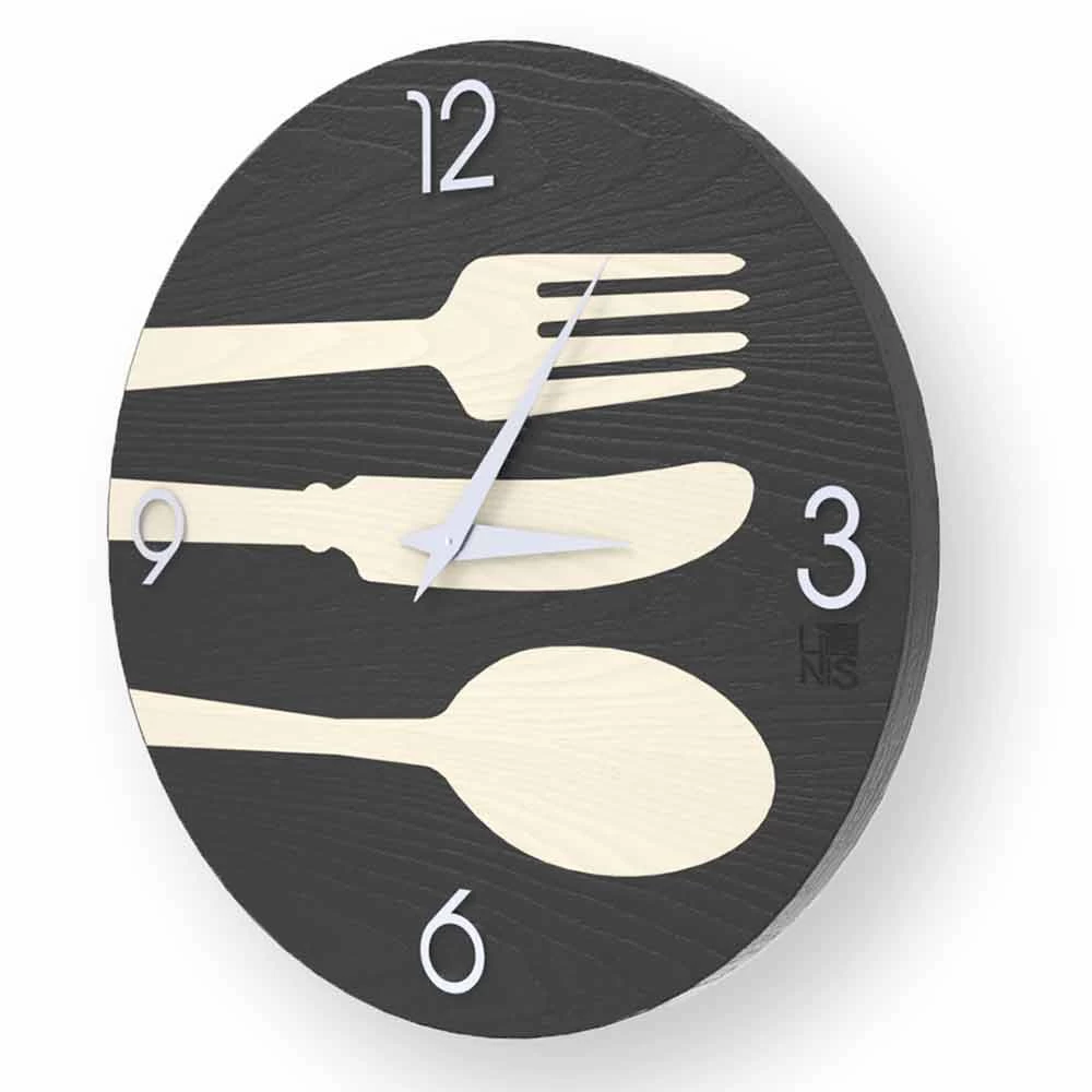 Clivio Moderne Design Wandklok Gemaakt In Italië 4 Clivio Moderne Design Wandklok Gemaakt In Italië - Afbeelding 2