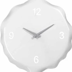 Uniek Design Stuk Klok In Wit, Rood Of Zwart Plexiglas - Frappo -Kortingswinkel voor woondecoratie orologio pezzo unico design in plexiglass bianco rosso nero frappo 1