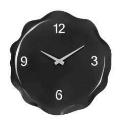 Uniek Design Stuk Klok In Wit, Rood Of Zwart Plexiglas - Frappo -Kortingswinkel voor woondecoratie orologio pezzo unico design in plexiglass bianco rosso nero frappo 3