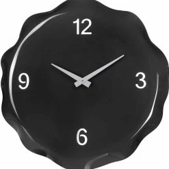 Uniek Design Stuk Klok In Wit, Rood Of Zwart Plexiglas - Frappo -Kortingswinkel voor woondecoratie orologio pezzo unico design in plexiglass bianco rosso nero frappo 4