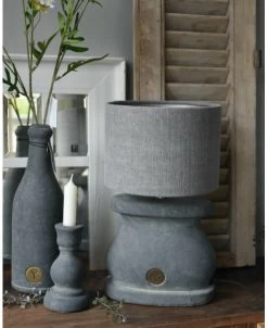 Ovale Lampenvoet Van Aardewerk In Majestic Grijs, Brynxz 11 Ovale Lampenvoet Van Aardewerk In Majestic Grijs, Brynxz -Kortingswinkel voor woondecoratie ovale lampenvoet van aardewerk in majestic grijs brynxz 2