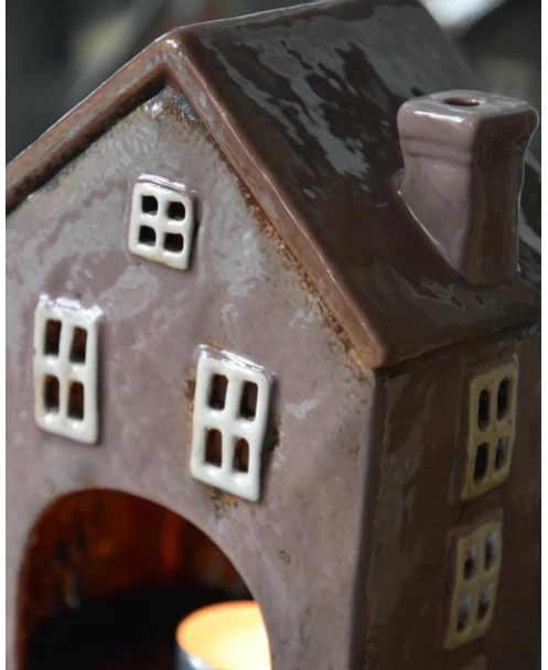Pastel Lila Theelicht Huis Met Open Ramen Nyhavn, IB Laursen 9 Pastel Lila Theelicht Huis Met Open Ramen Nyhavn, IB Laursen - Afbeelding 7