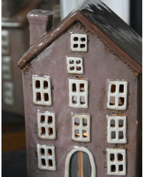 Pastel Lila Theelicht Huis Met Open Ramen Nyhavn, IB Laursen 10 Pastel Lila Theelicht Huis Met Open Ramen Nyhavn, IB Laursen - Afbeelding 8